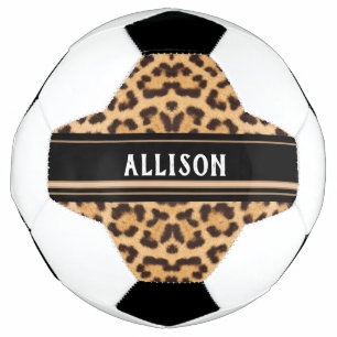 Balón De Fútbol Moda personalizada de puntos de animales de impres