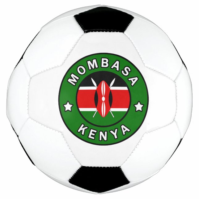 Balón De Fútbol Mombasa Kenia (Anverso)