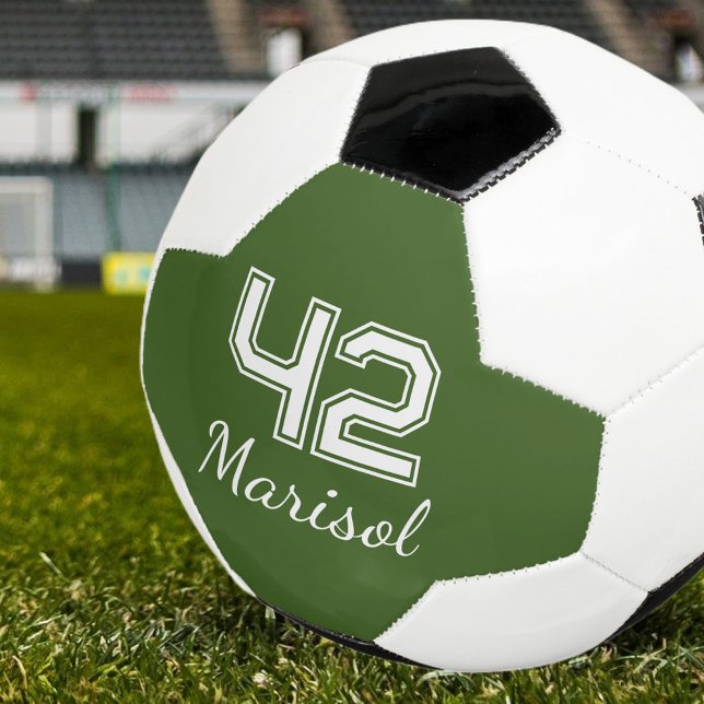 Balón De Fútbol Monograma número jugador (Subido por el creador)