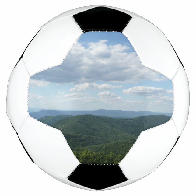 Balón De Fútbol Montañas Apalaches I Shenandoah (Anverso)
