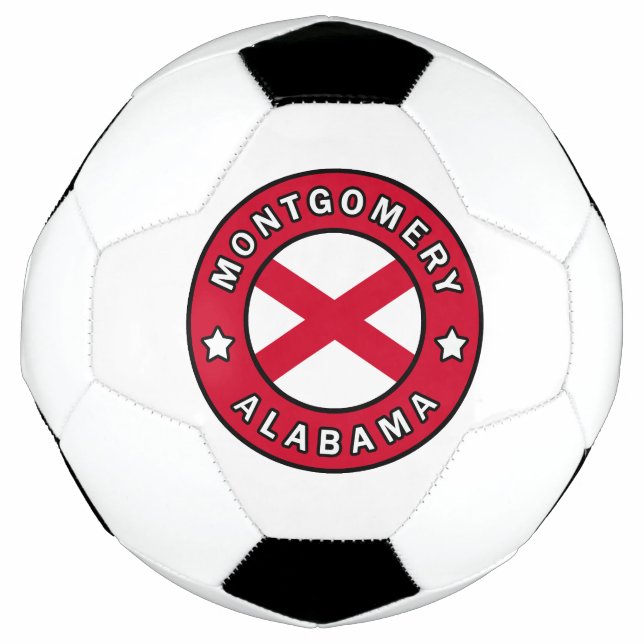 Balón De Fútbol Montgomery Alabama (Anverso)