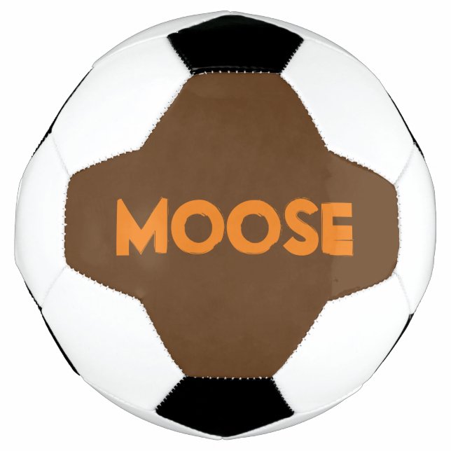 Balón De Fútbol Moose Soccer Ball (Anverso)