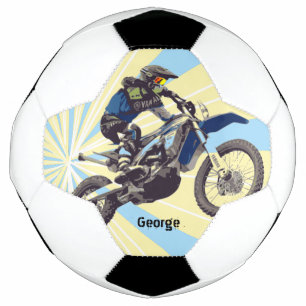 Balón De Fútbol Motocross
