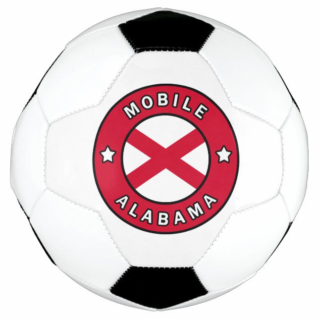 Balón De Fútbol Móvil Alabama (Anverso)