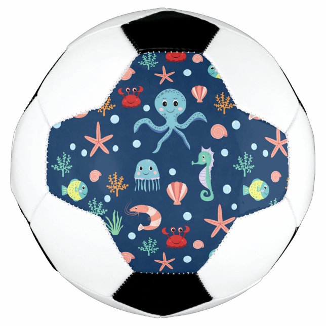Balón De Fútbol Mundo del Mar (Anverso)
