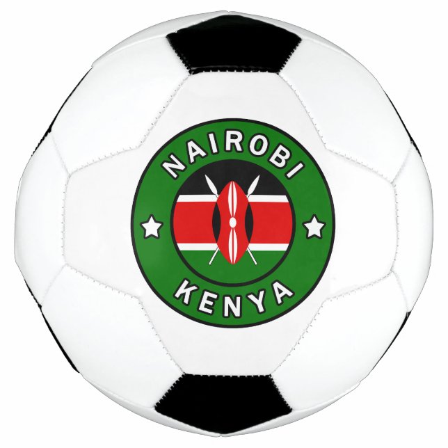 Balón De Fútbol Nairobi Kenya (Anverso)