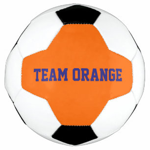 Balón De Fútbol Naranja de equipo