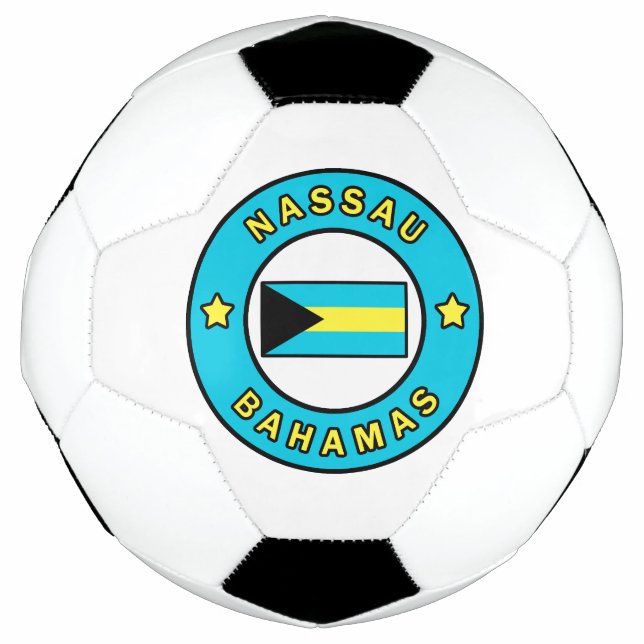Balón De Fútbol Nassau Bahamas (Anverso)
