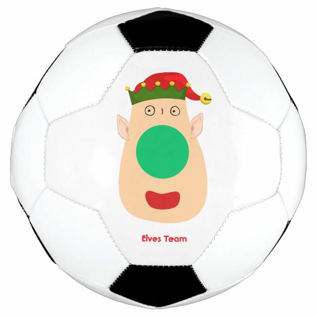 Balón De Fútbol Navidades de Fun Elf (Anverso)