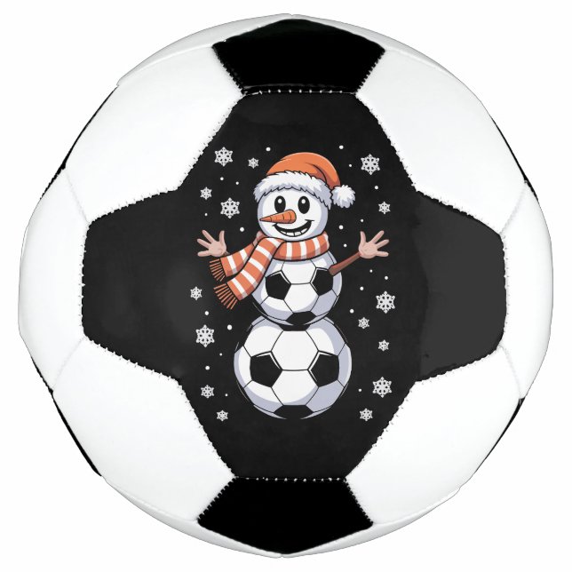 Balón De Fútbol Navidades divertidos: Árbol de bolas de fútbol com (Anverso)
