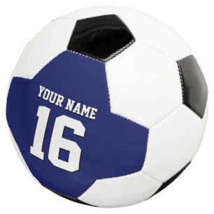 Balón De Fútbol Navy Blue Sports Jersey