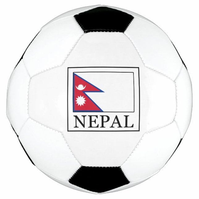Balón De Fútbol Nepal (Anverso)