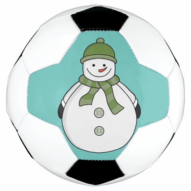 Balón De Fútbol Nevada fría (Anverso)