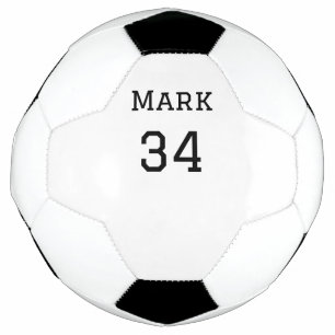 Balón De Fútbol nombre del equipo agregar nombre del jugador fecha