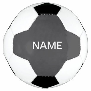 Balón De Fútbol Nombre editable moderno y negrita, negocio o marca