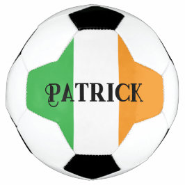 Balón De Fútbol Nombre personalizado de marca irlandesa Verde y Na