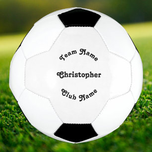 Balón De Fútbol Nombre personalizado del club de entrenador de equ