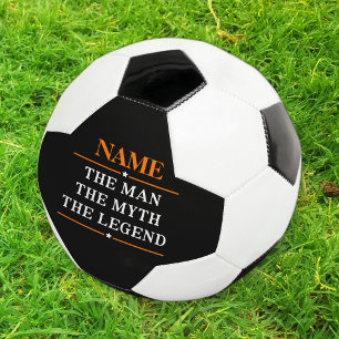 Balón De Fútbol Nombre Personalizado El Hombre El Mito La Leyenda