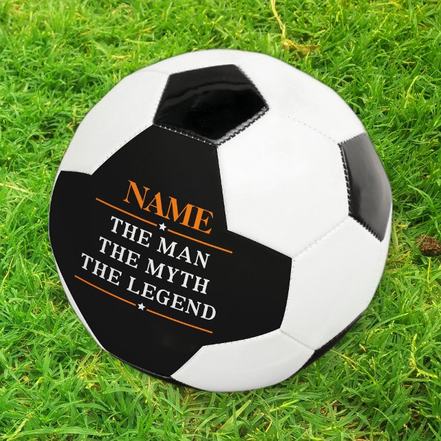 Balón De Fútbol Nombre Personalizado El Hombre El Mito La Leyenda (Subido por el creador)