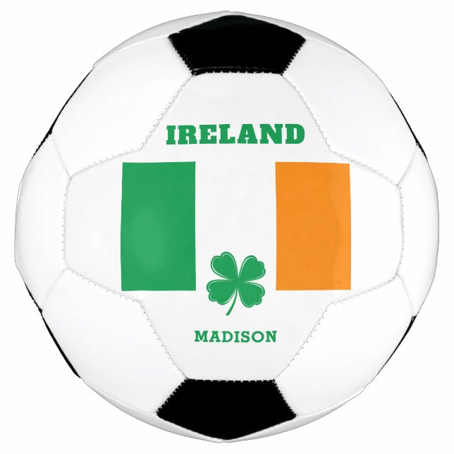Balón De Fútbol Nombre personalizado Irlanda (Anverso)