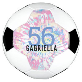 Balón De Fútbol Nombre y número de Jersey del equipo de tinta rosa