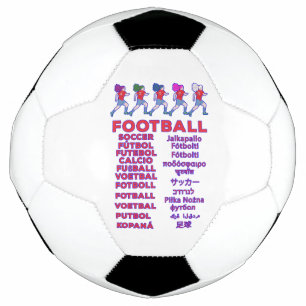 Balón De Fútbol Nombres multilingües de mujeres futbolistas para f