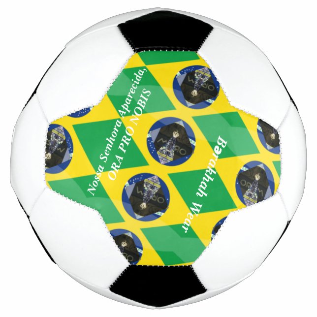 Balón De Fútbol Nuestra Señora Aparecida (Anverso)
