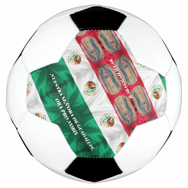 Balón De Fútbol Nuestra Señora de Guadalupe (Anverso)
