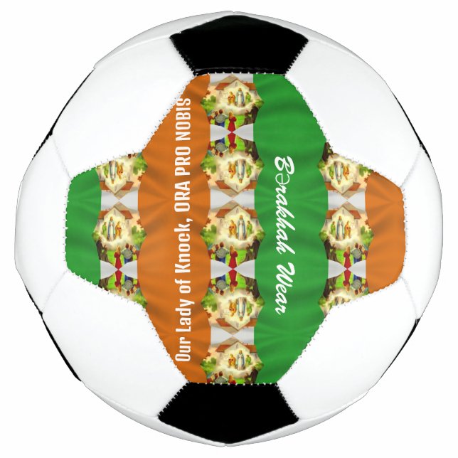 Balón De Fútbol Nuestra Señora de Knock (Anverso)