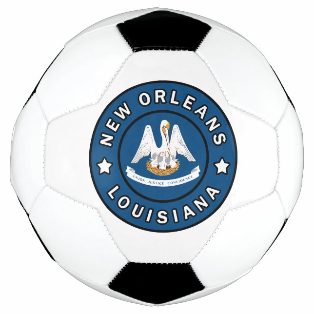 Balón De Fútbol Nueva Orleans Louisiana (Anverso)