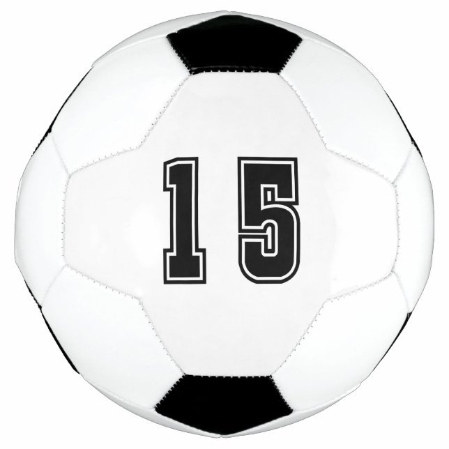 Balón De Fútbol Número 15 (Anverso)