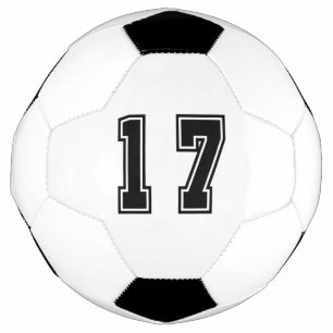 Balón De Fútbol Número 17