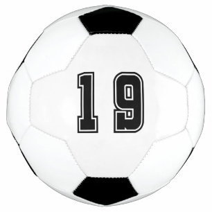 Balón De Fútbol Número 19