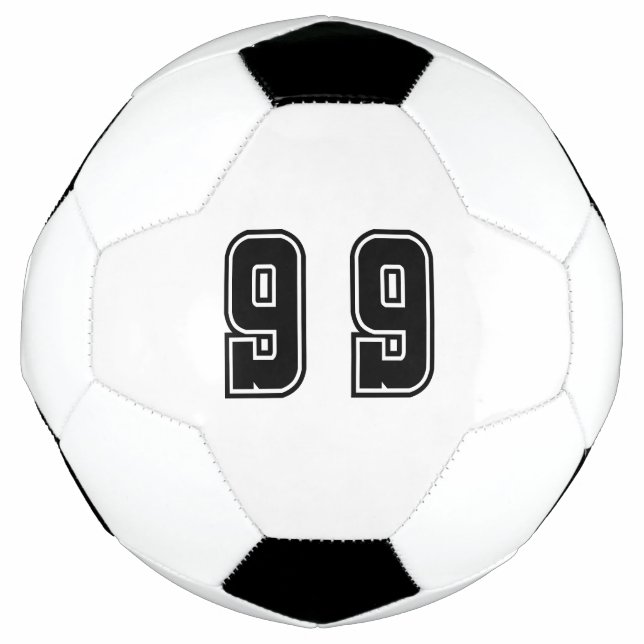 Balón De Fútbol Número 99 (Anverso)