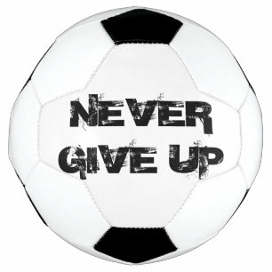 Balón De Fútbol Nunca rendirse