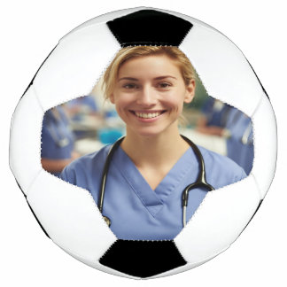 Balón De Fútbol Nurse Photo Customize Personalize