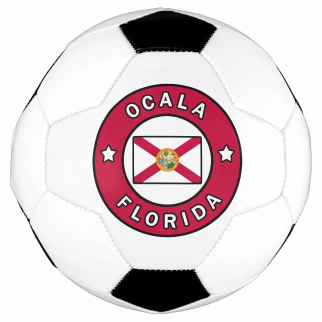 Balón De Fútbol Ocala Florida (Anverso)