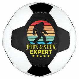 Balón De Fútbol Ocultar Y Buscar A Experto Experto De Pie Grande G