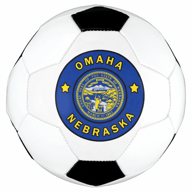 Balón De Fútbol Omaha Nebraska (Anverso)