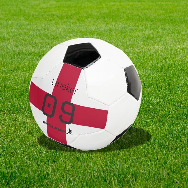 Balón De Fútbol Orgullo de la bandera de Inglaterra Nombre persona (Subido por el creador)