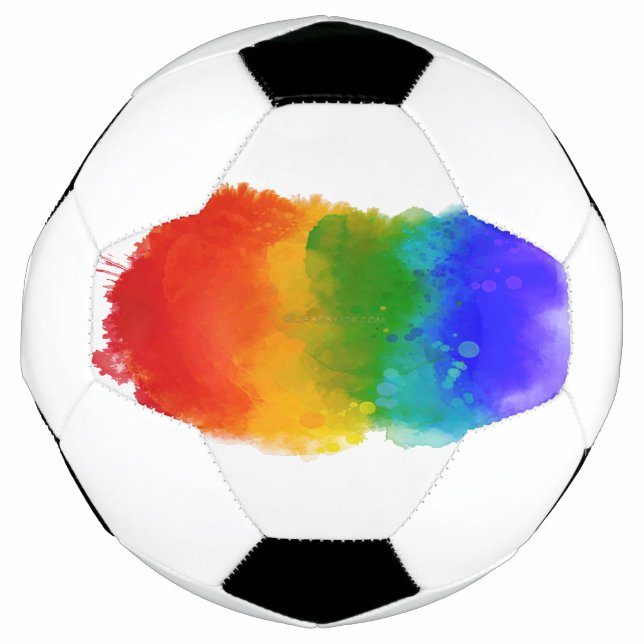 Balón De Fútbol Orgullo moderno SlipperyJoe's salpicadura energía  (Anverso)