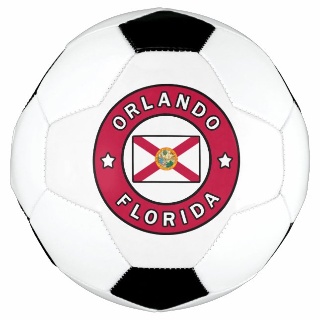 Balón De Fútbol Orlando Florida (Anverso)