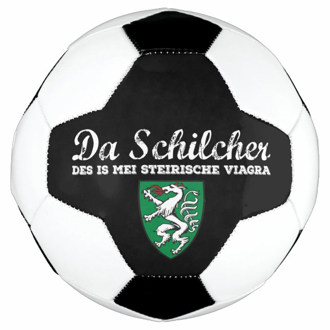Balón De Fútbol Österreich Schilcha i mei Viagra Wappen Steiermark (Anverso)