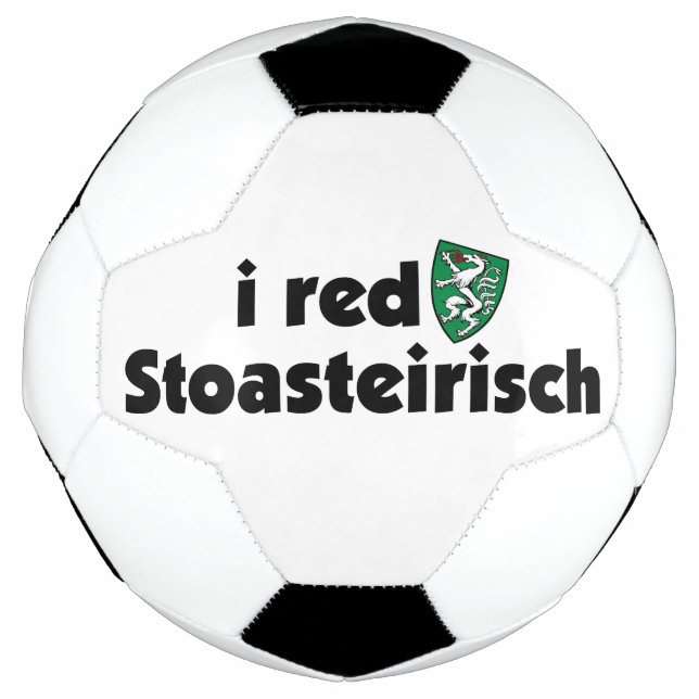 Balón De Fútbol Österreich Stoasteirisch Steiermark Wappen (Anverso)