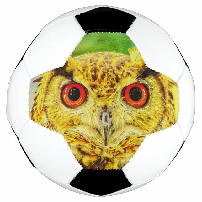 Balón De Fútbol Owl Art (Anverso)