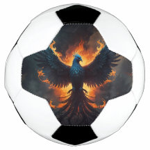 Pájaros Fénix en pie con llamas