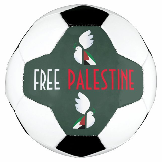Balón De Fútbol Palestina Libre (Anverso)