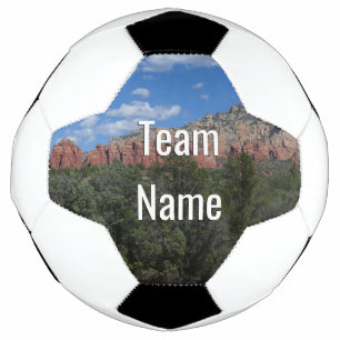 Balón De Fútbol Panorama de rocas rojas en Sedona Arizona