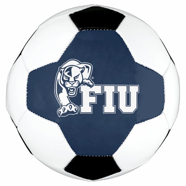 Balón De Fútbol Panteras FIU - Logotipo blanco (Anverso)