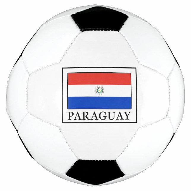 Balón De Fútbol Paraguay (Anverso)